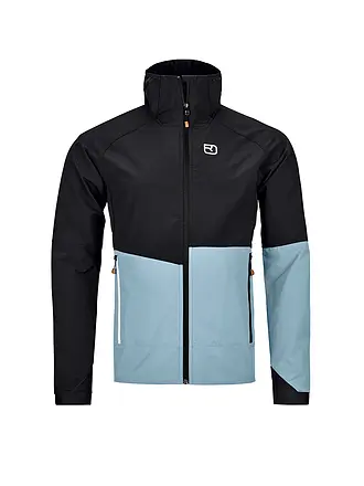 ORTOVOX | Chaqueta softshell para hombre Punta Berrino Hoodiie | schwarz
